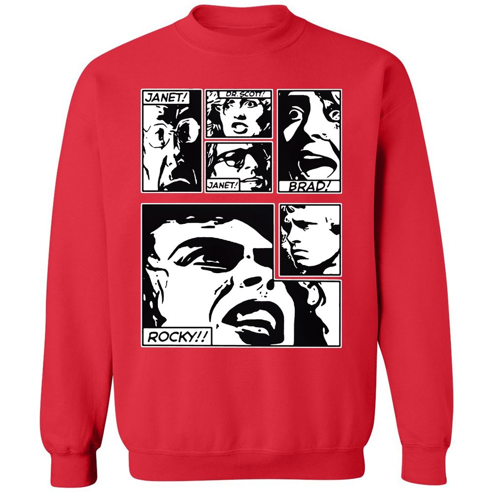 Classic Unisex Sweatshirt - 93HWXCMY - Red - 5