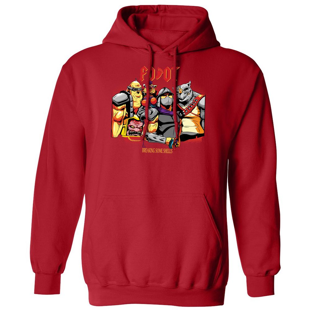 Classic Unisex Hoodie - 6N5BD42Z - Red - 5