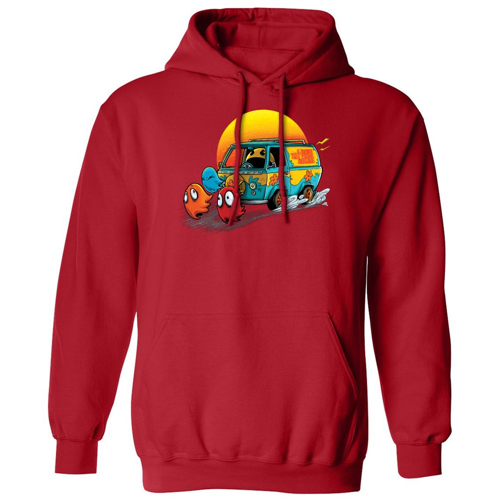 Classic Unisex Hoodie - 2FEZ7PYV - Red - 5