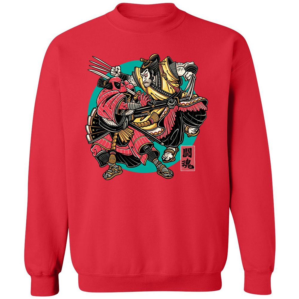Classic Unisex Sweatshirt - DTE7DG4P - Red - 5