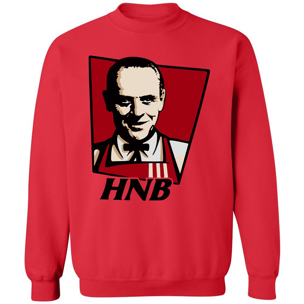 Classic Unisex Sweatshirt - CRF6PFVL - Red - 5