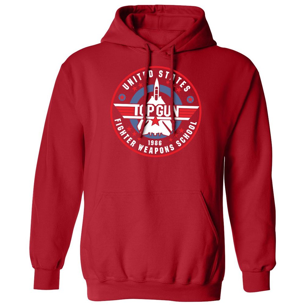 Classic Unisex Hoodie - FL1BG2YK - Red - 5