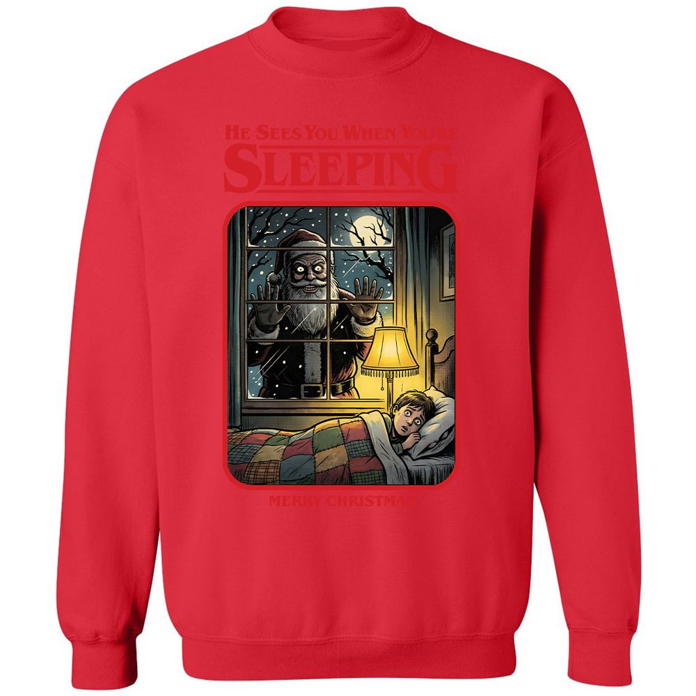 Classic Unisex Sweatshirt - 9LMMRYBC - Red - 5