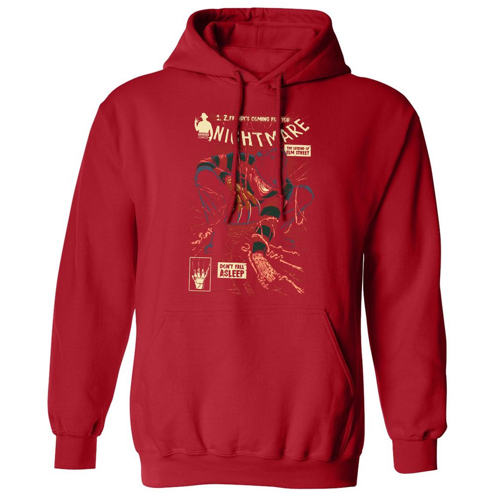 Classic Unisex Hoodie - 3NS64PW4 - Red - 5