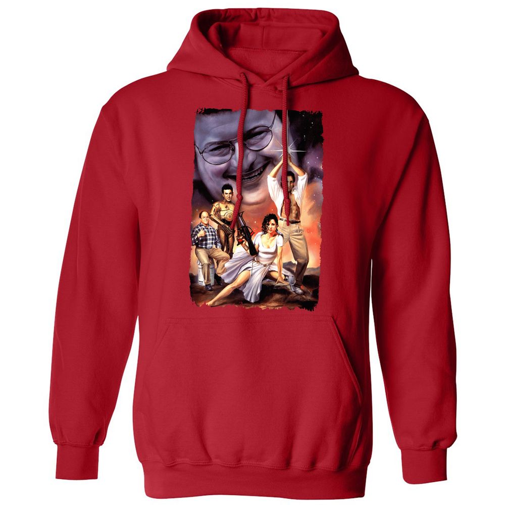 Classic Unisex Hoodie - X9QHDWXZ - Red - 5