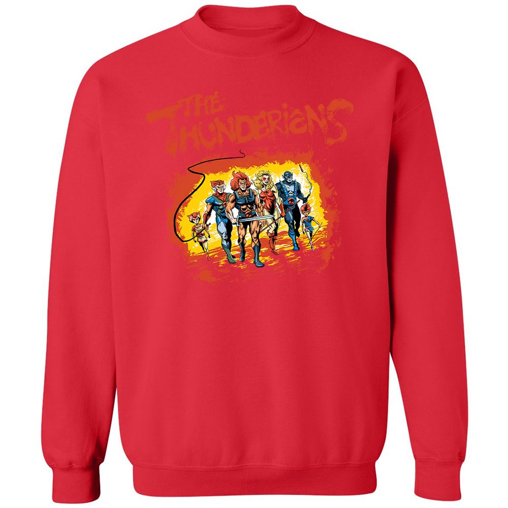 Classic Unisex Sweatshirt - 3LM6AXRU - Red - 5