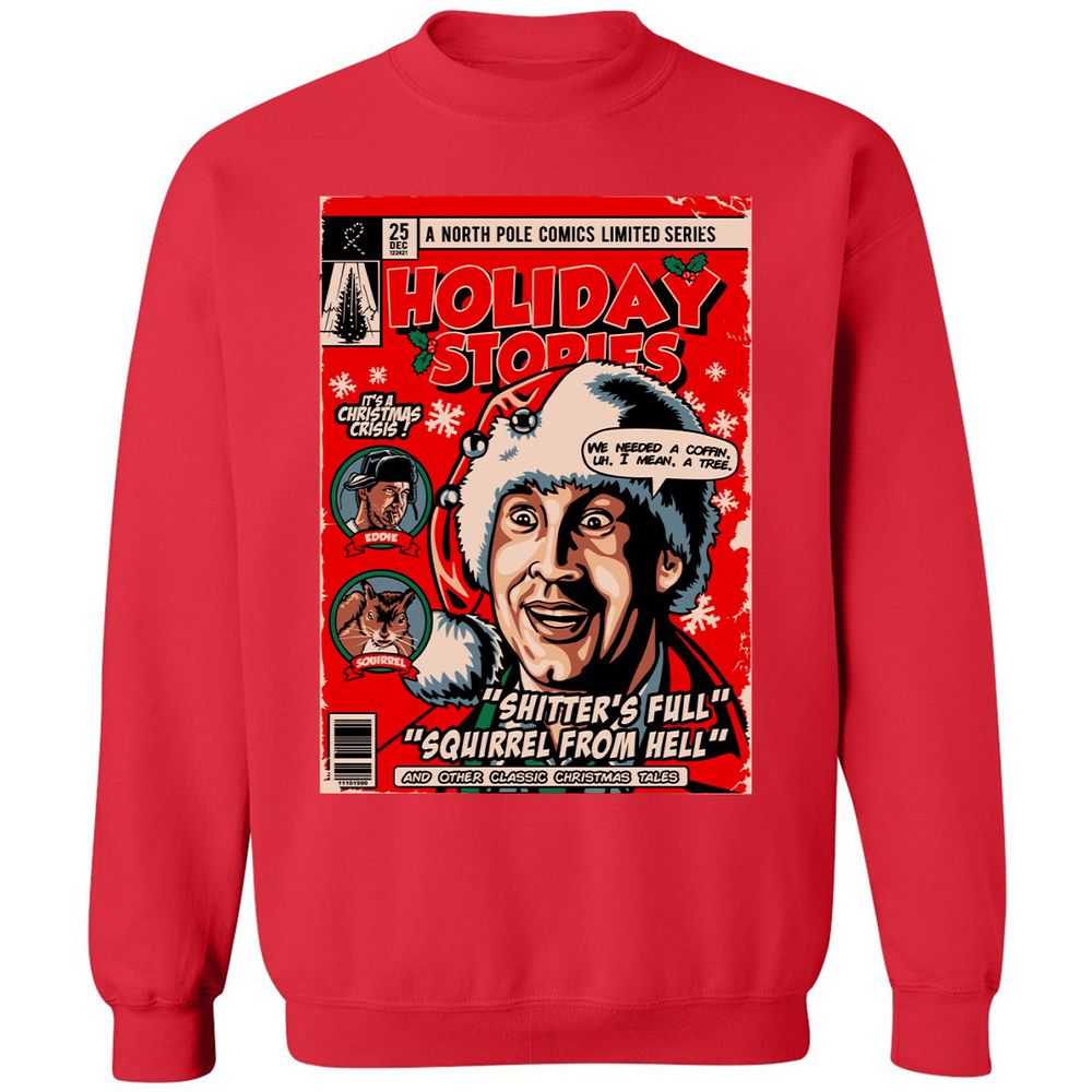 Classic Unisex Sweatshirt - 2YETZ1RE - Red - 5