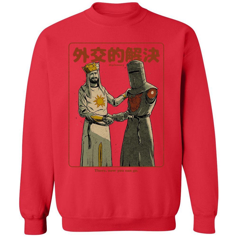 Classic Unisex Sweatshirt - GP5NMG3G - Red - 5