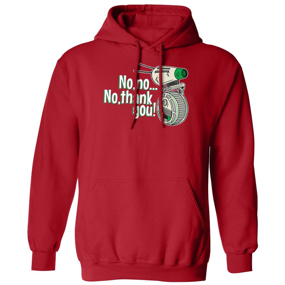 Classic Unisex Hoodie - JWHAG4MN - Red - 5