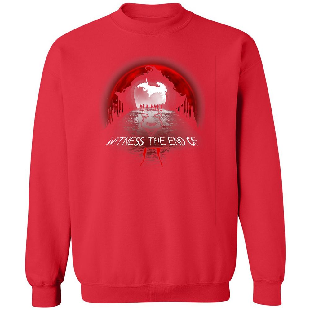 Classic Unisex Sweatshirt - K3NNLHAT - Red - 5