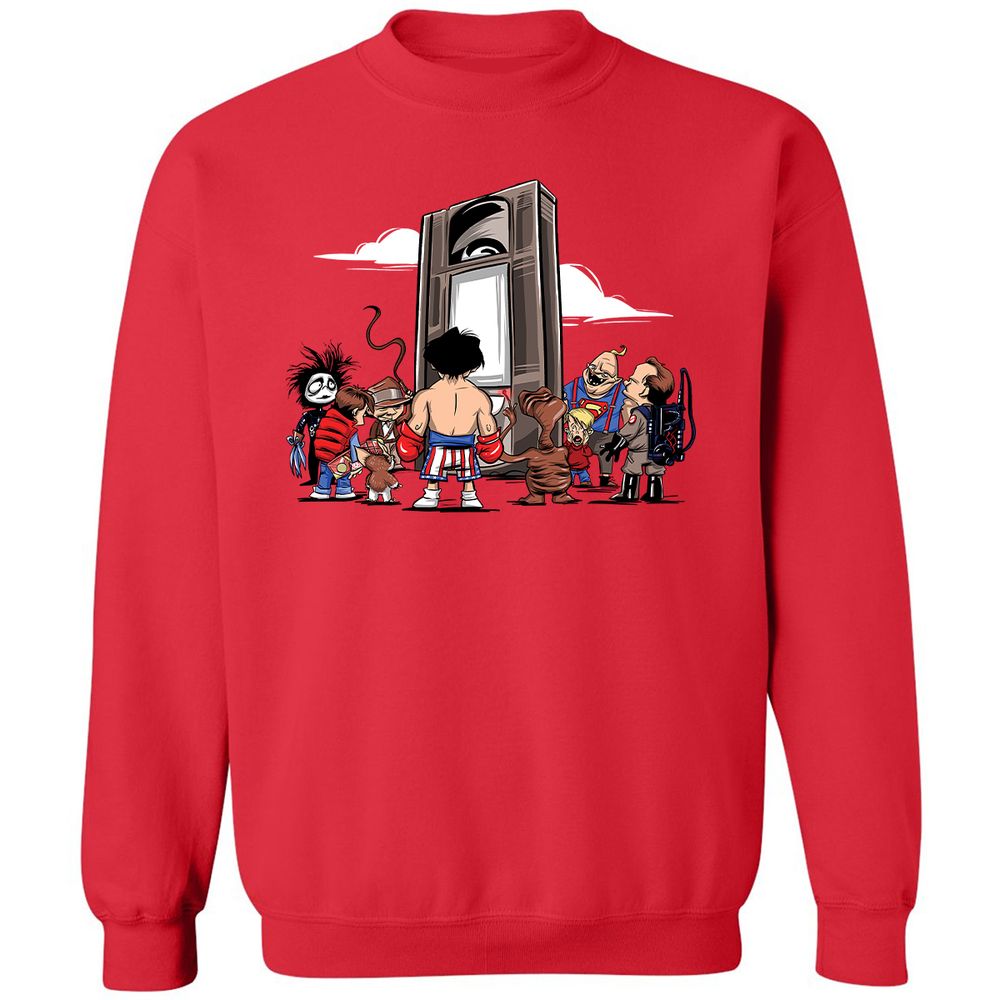 Classic Unisex Sweatshirt - VFWQJ54U - Red - 5