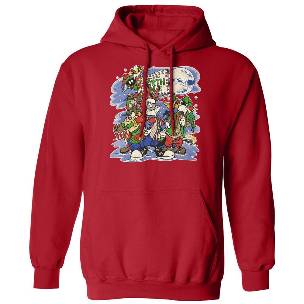 Classic Unisex Hoodie - G1TTYTWX - Red - 5