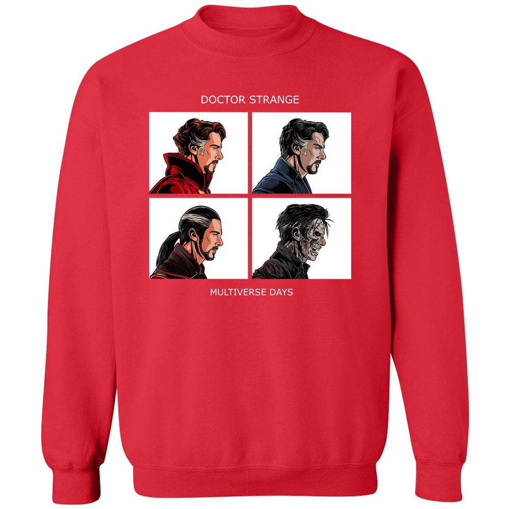 Classic Unisex Sweatshirt - YX2GRUJM - Red - 5