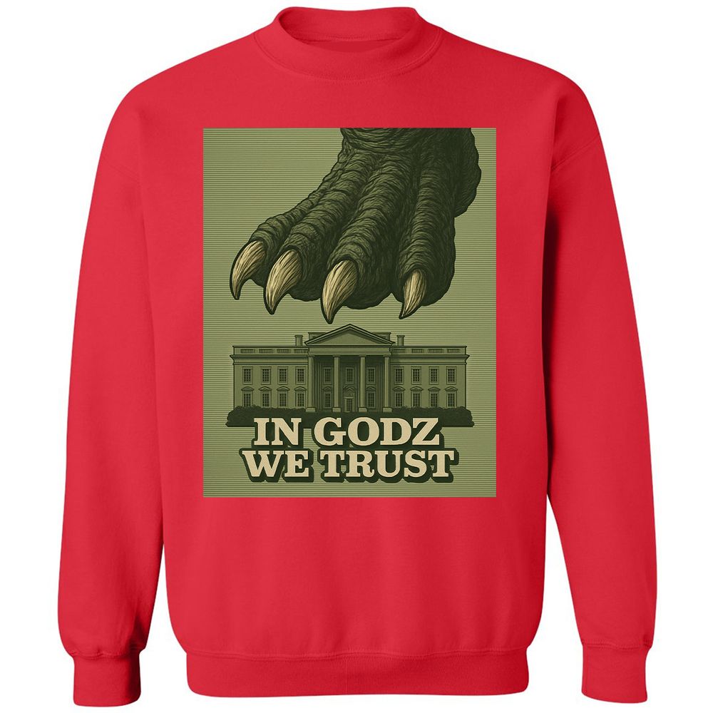 Classic Unisex Sweatshirt - W6G1Q8ZW - Red - 5