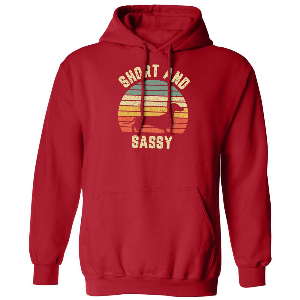 Classic Unisex Hoodie - 33M5T9H2 - Red - 5