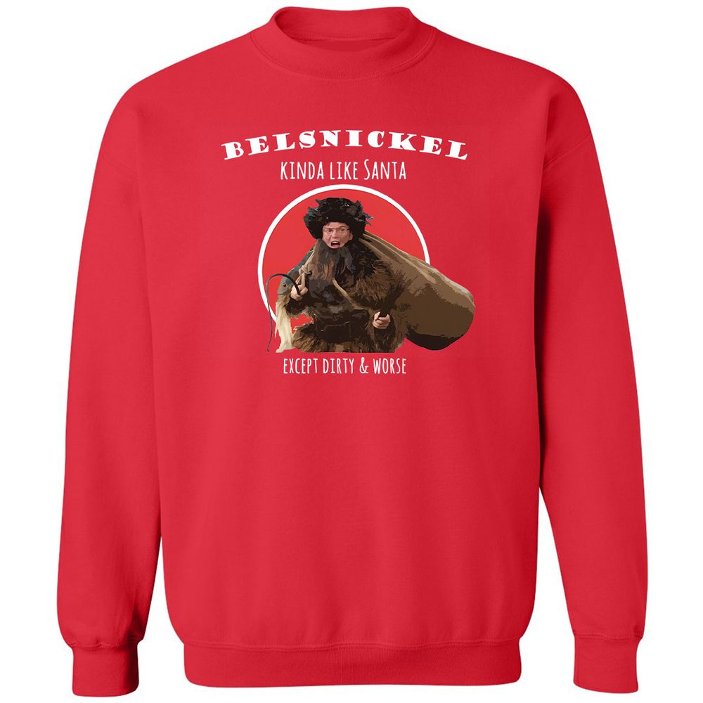 Classic Unisex Sweatshirt - PQWPCHBR - Red - 5