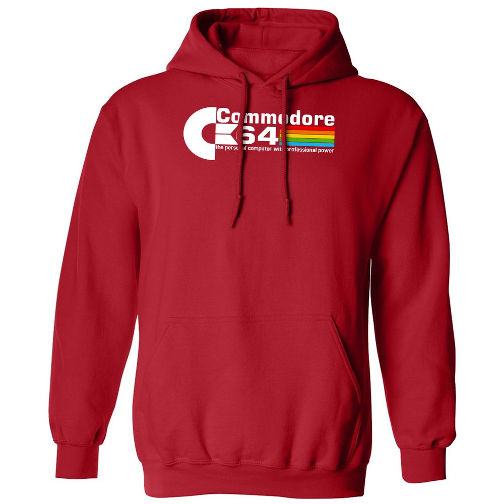 Classic Unisex Hoodie - 7SA3H94Q - Red - 5