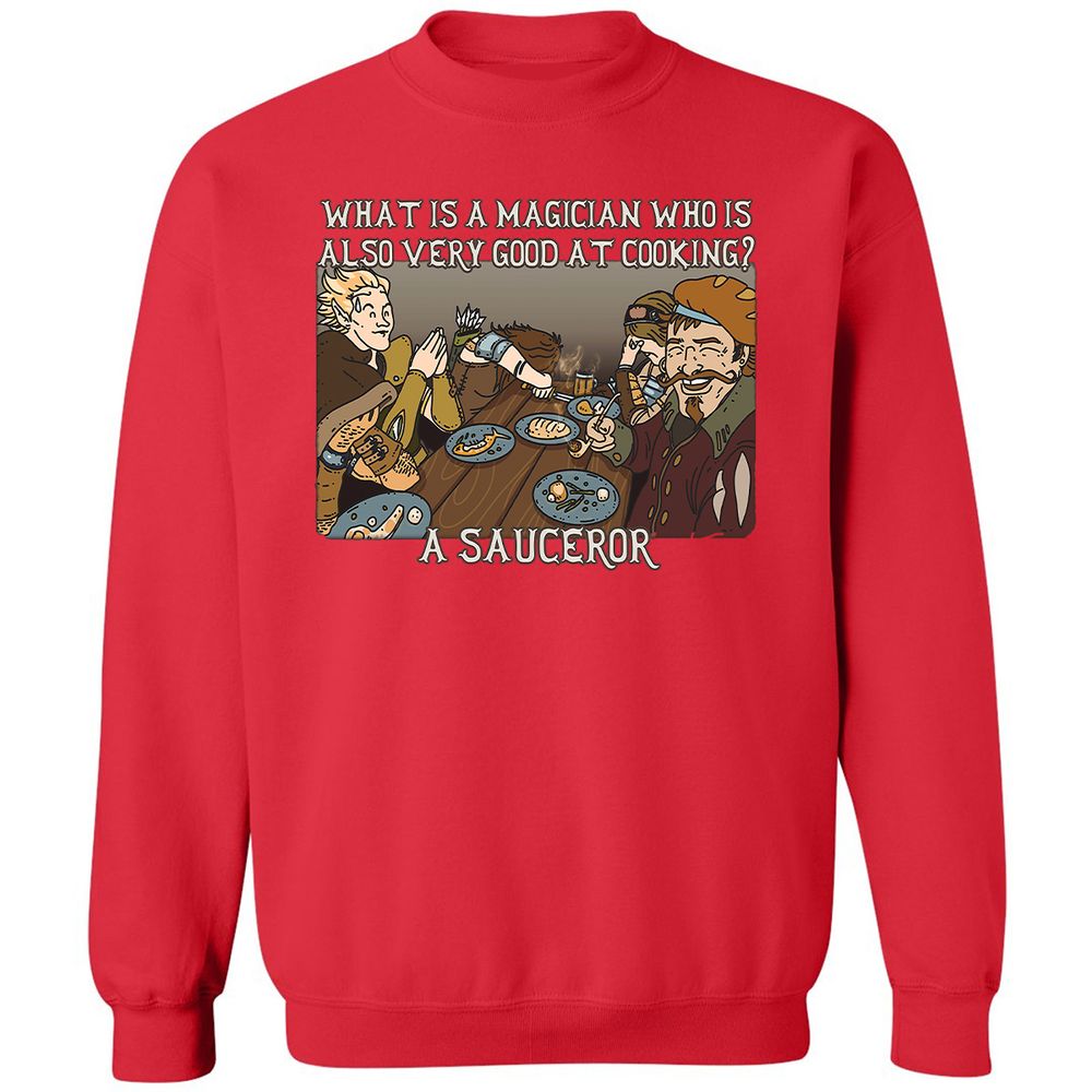 Classic Unisex Sweatshirt - NLD918AB - Red - 5