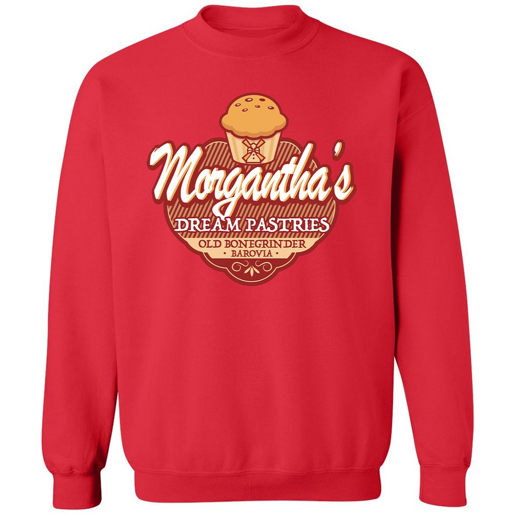 Classic Unisex Sweatshirt - Q6Y8HGPH - Red - 5