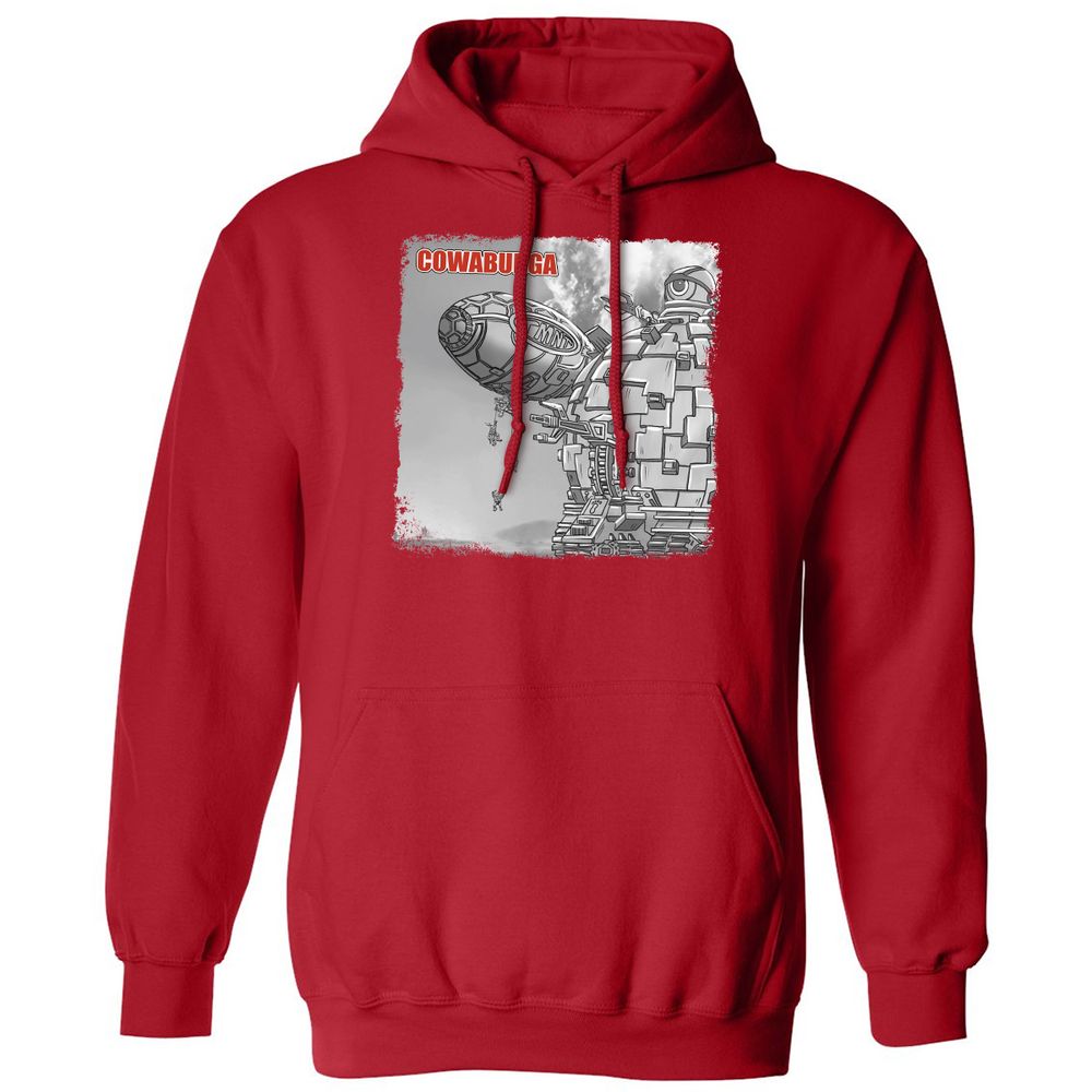 Classic Unisex Hoodie - JV45XLB9 - Red - 5