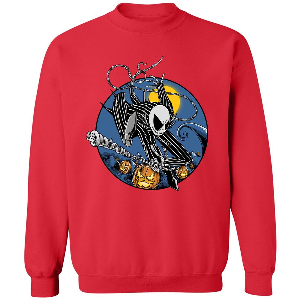 Classic Unisex Sweatshirt - ZV51XTMG - Red - 5