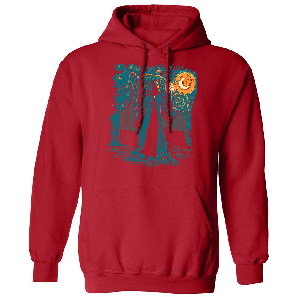 Classic Unisex Hoodie - 7UNBDWZL - Red - 5