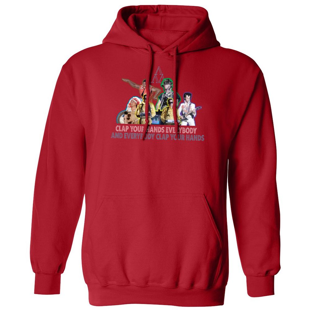 Classic Unisex Hoodie - P3VK1GRW - Red - 5