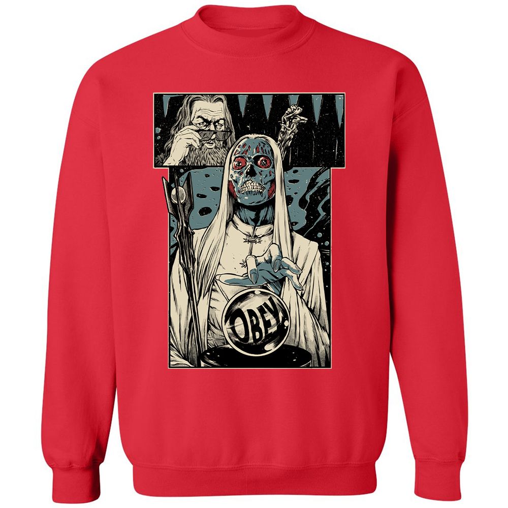 Classic Unisex Sweatshirt - HUZTR825 - Red - 5