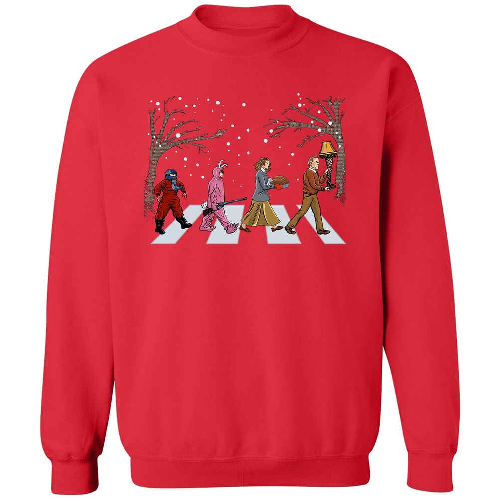 Classic Unisex Sweatshirt - BDUG2ZAL - Red - 5