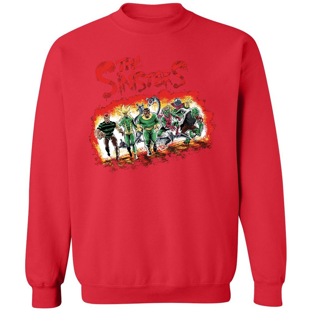 Classic Unisex Sweatshirt - 9FA4ZDSG - Red - 5