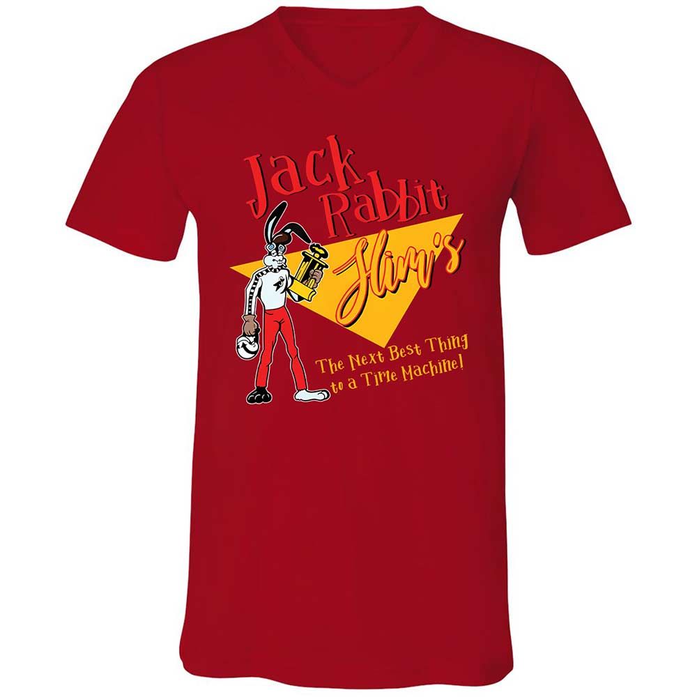 Unisex V-Neck T-Shirt - SV6VVEEP - Red - 5
