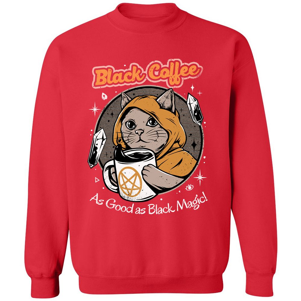 Classic Unisex Sweatshirt - FQWRHJPS - Red - 5