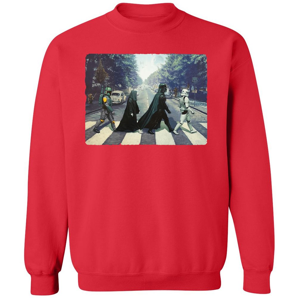 Classic Unisex Sweatshirt - BUCDTJWJ - Red - 5