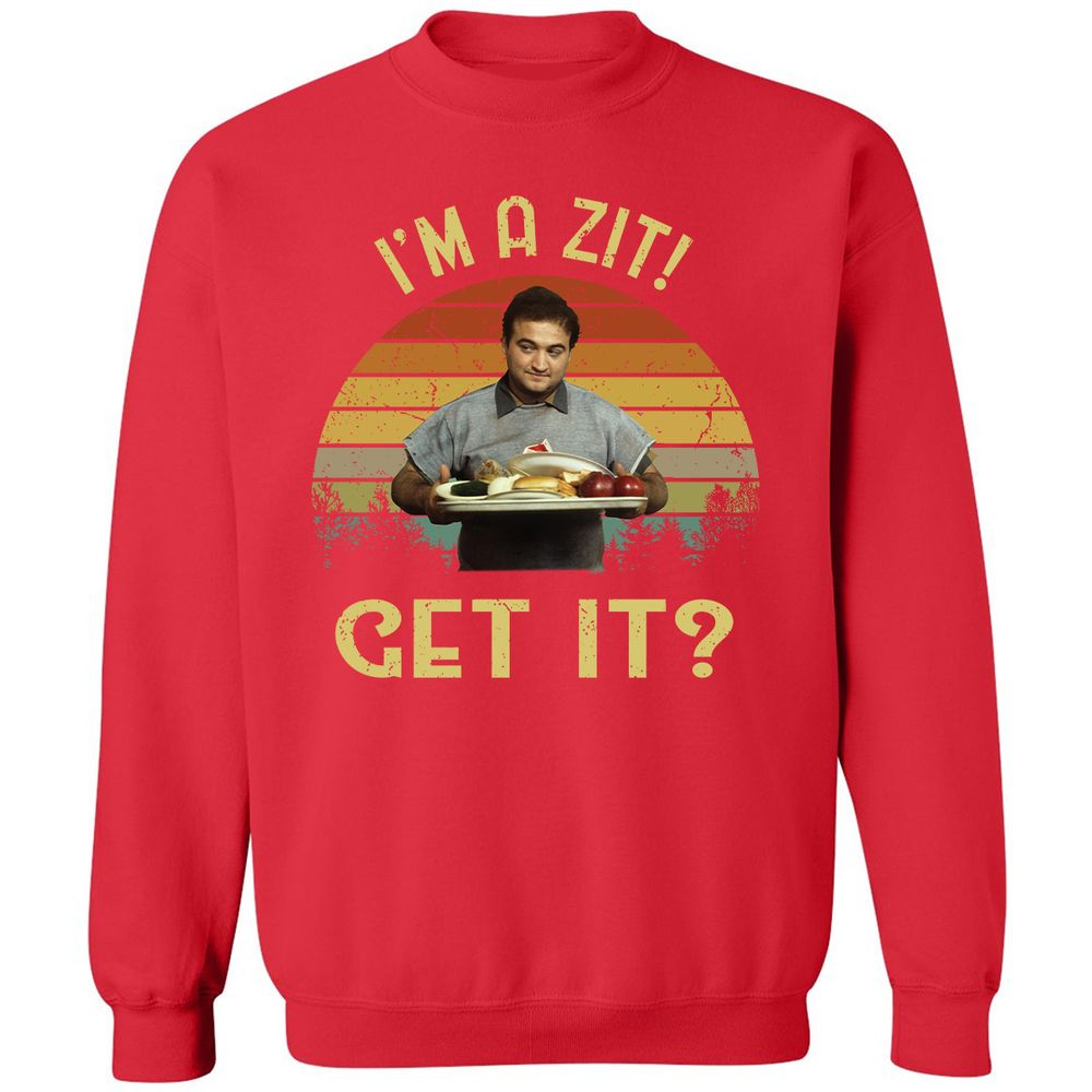 Classic Unisex Sweatshirt - YG6GGNFR - Red - 5