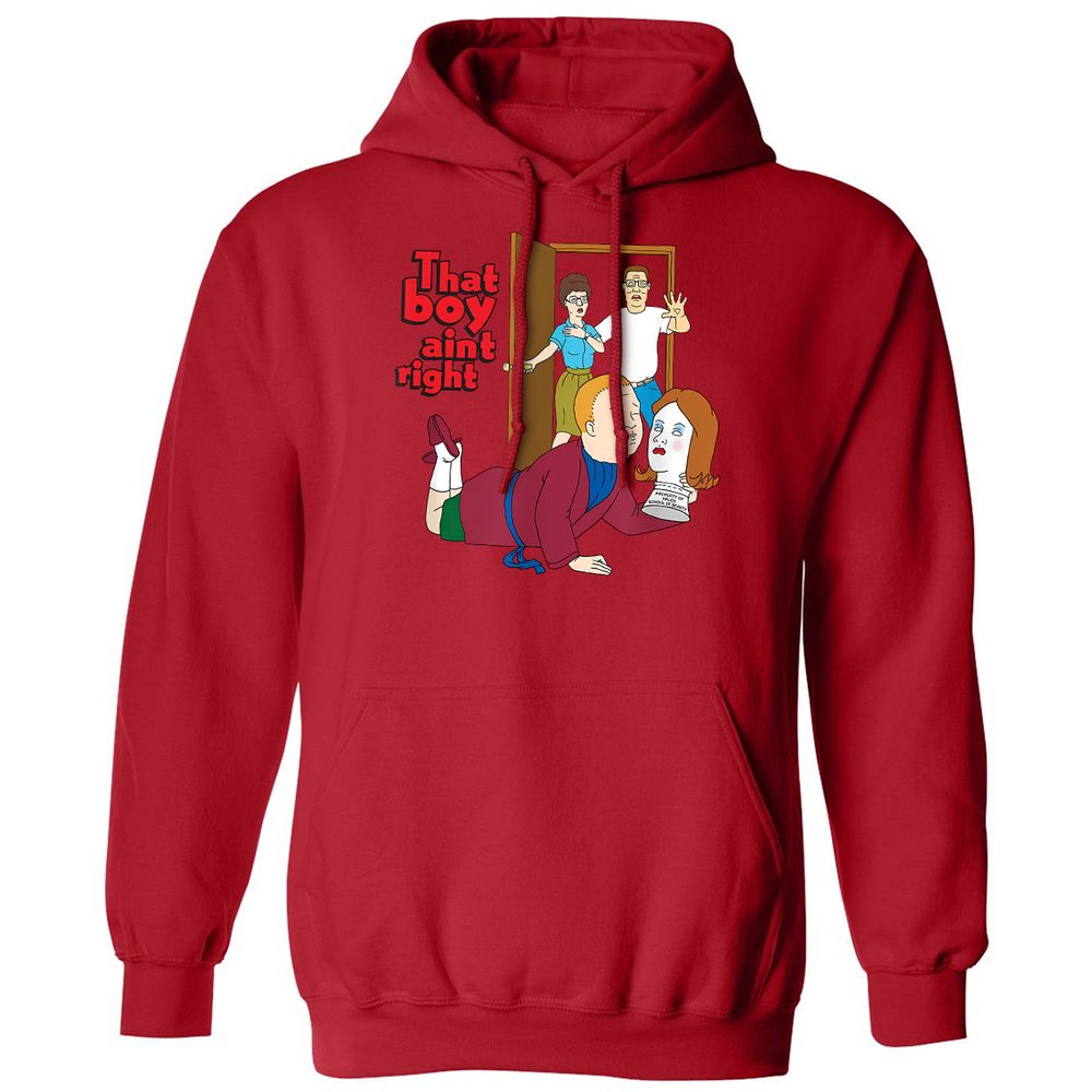 Classic Unisex Hoodie - BV6QE55Y - Red - 5