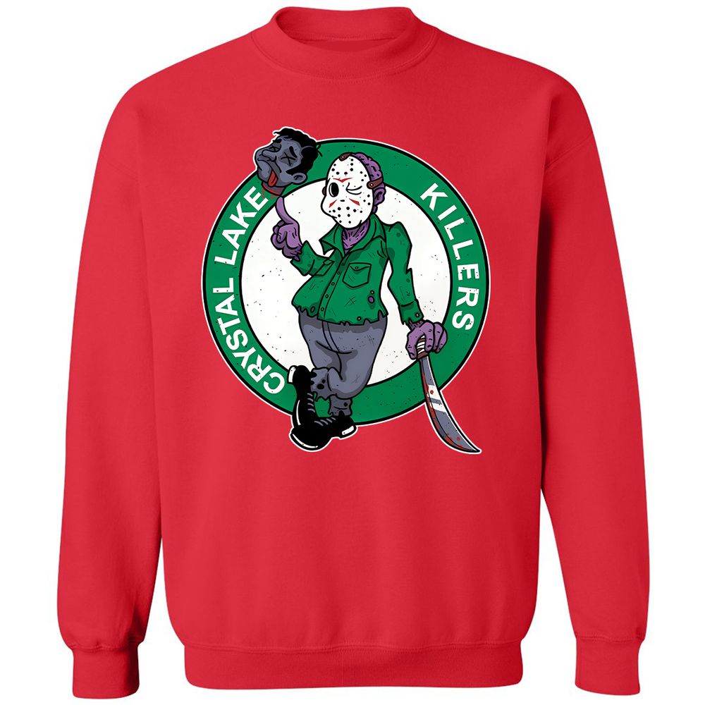 Classic Unisex Sweatshirt - D6HQPUUG - Red - 5