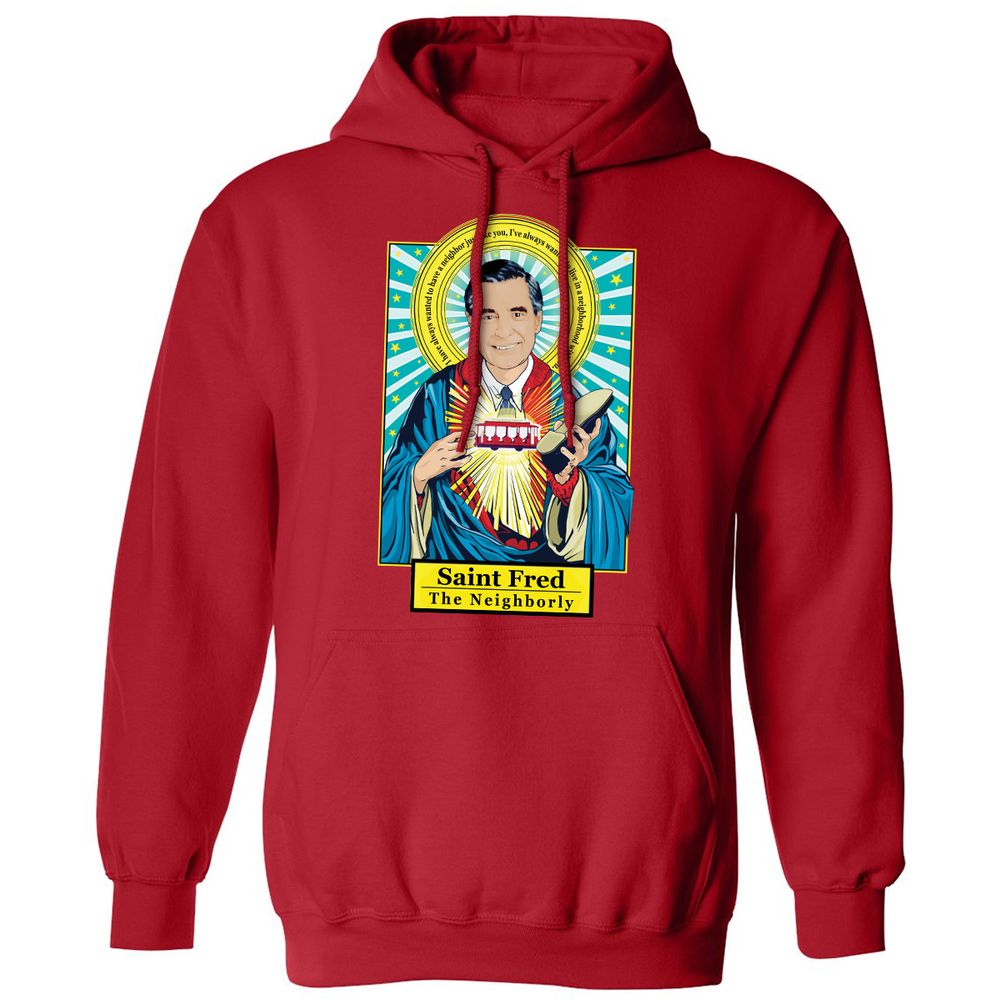 Classic Unisex Hoodie - T5328DDD - Red - 5