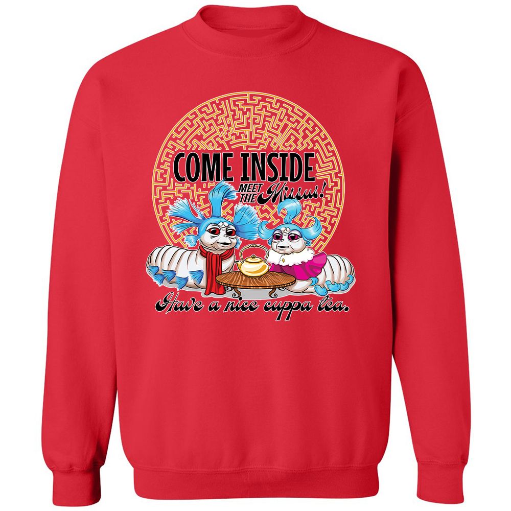 Classic Unisex Sweatshirt - MEUQSGJ2 - Red - 5