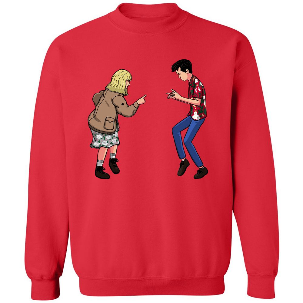 Classic Unisex Sweatshirt - C7UL1B9F - Red - 5