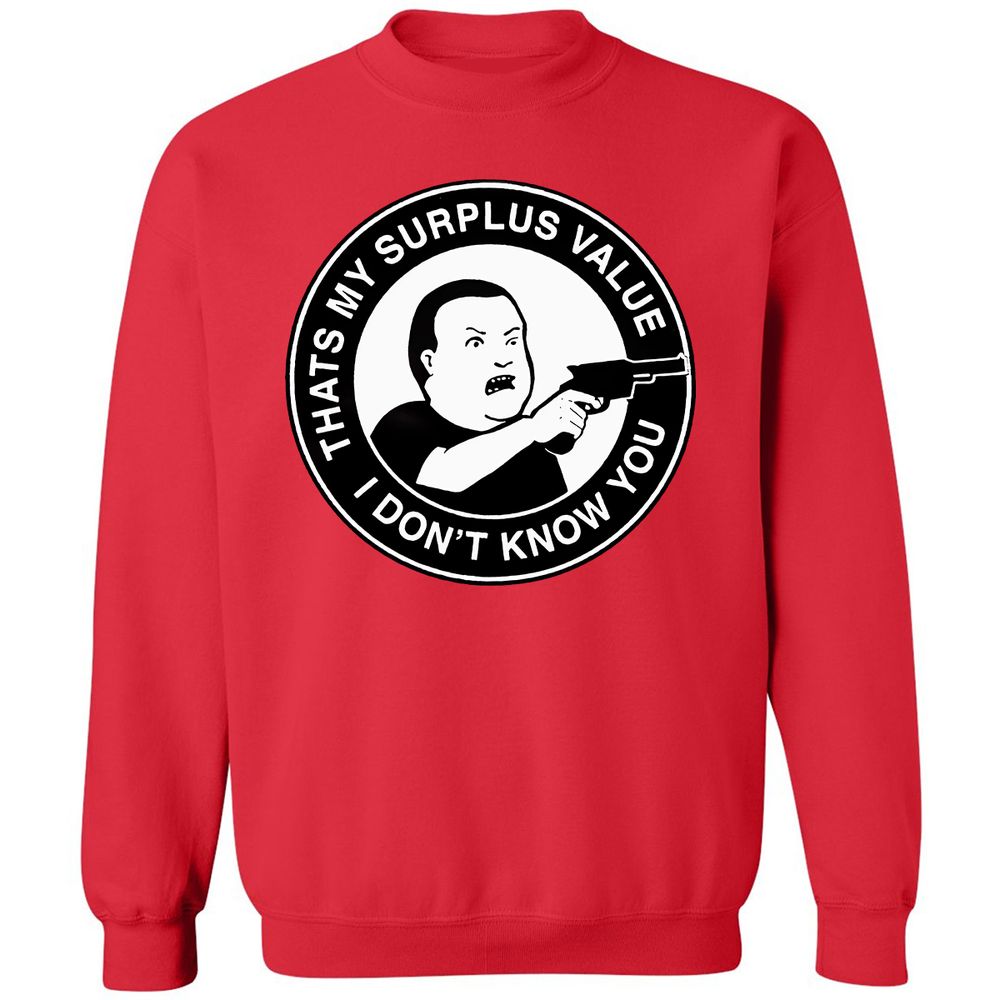 Classic Unisex Sweatshirt - 4N8V3KBL - Red - 5