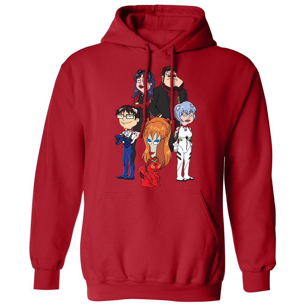Classic Unisex Hoodie - XEWY2WQH - Red - 5