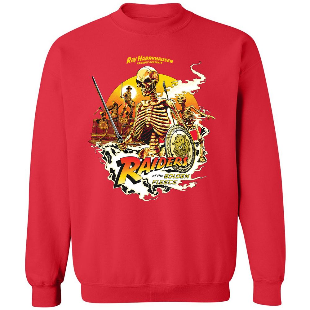 Classic Unisex Sweatshirt - E56RAJVJ - Red - 5