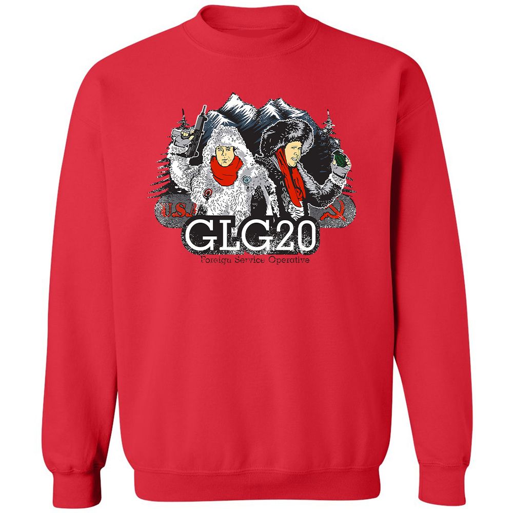 Classic Unisex Sweatshirt - NEUMGC32 - Red - 5