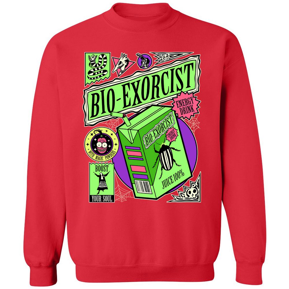 Classic Unisex Sweatshirt - 3L3L3M3E - Red - 5