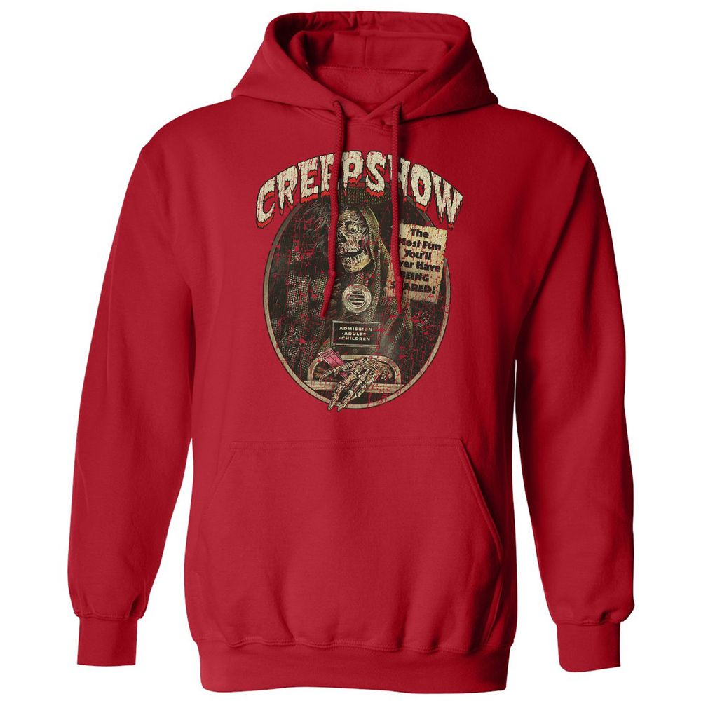 Classic Unisex Hoodie - EL64YL7W - Red - 5