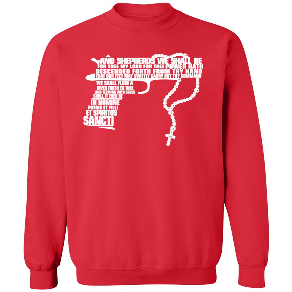 Classic Unisex Sweatshirt - VVPDE7RS - Red - 5