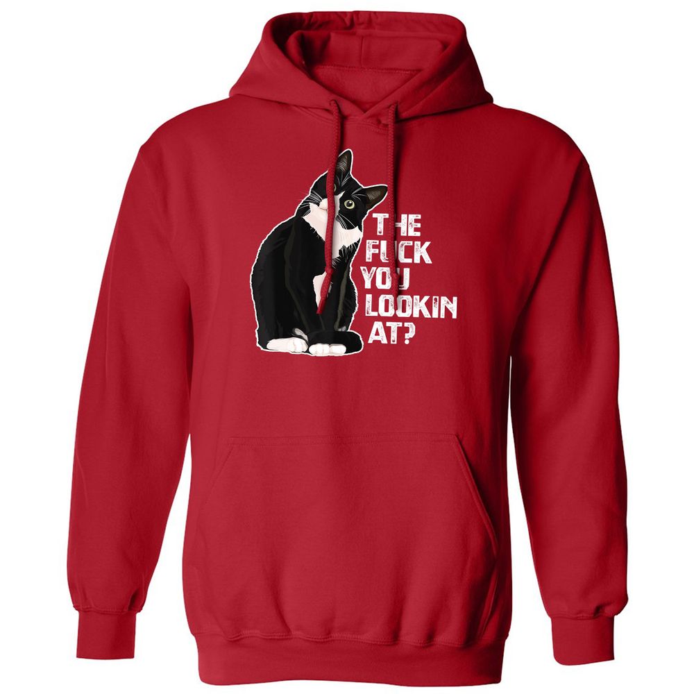Classic Unisex Hoodie - PTYJ4UTF - Red - 5