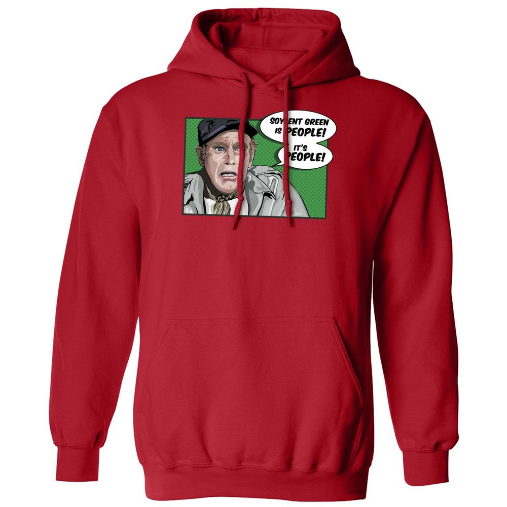 Classic Unisex Hoodie - NCPDETJN - Red - 5