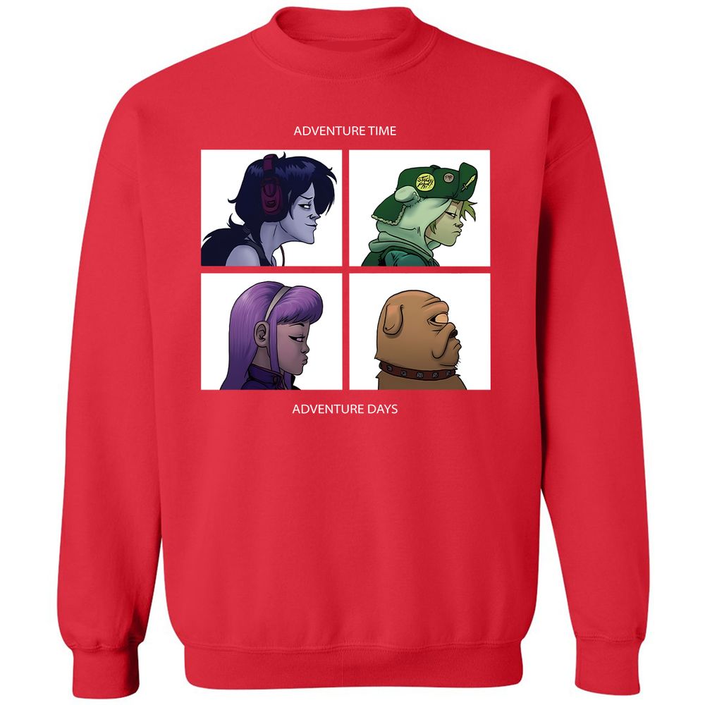 Classic Unisex Sweatshirt - NTWHKU6V - Red - 5