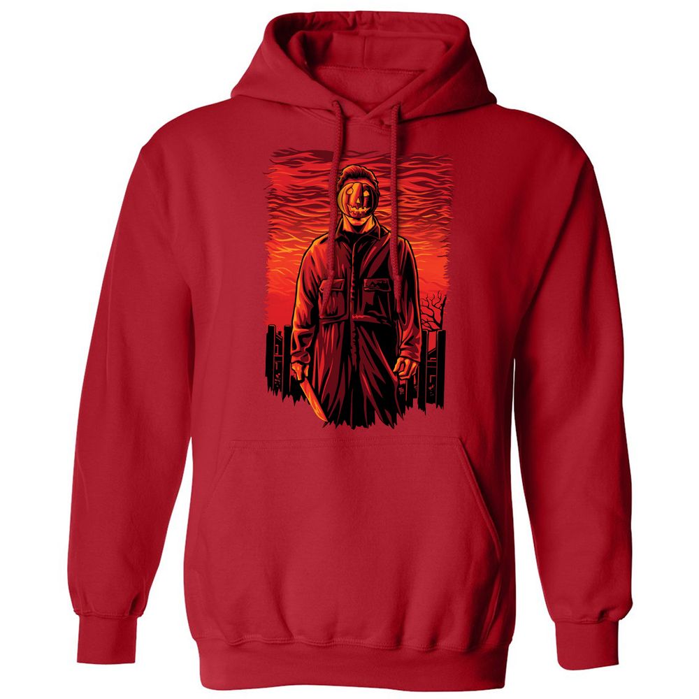 Classic Unisex Hoodie - TEJUA82C - Red - 5